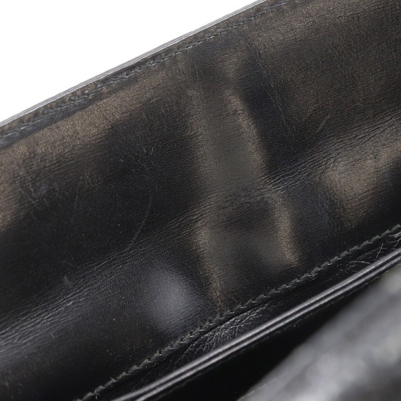 Gucci Old handbag, vintage embossed leather, flap style, for women. - Picture 11 of 16